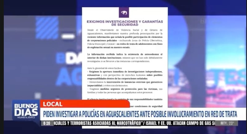 Aguascalientes abuso policial