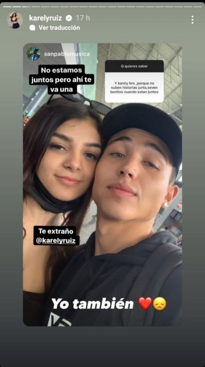 “No tengo novio”: Karely Ruiz vuelve a la soltería y asegura que no quiere saber nada del amor hasta nuevo aviso