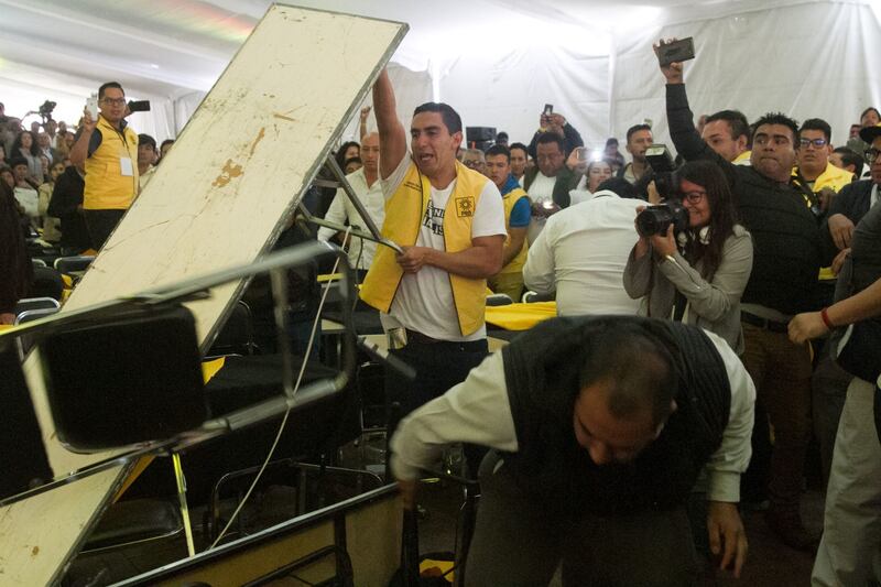 PRD pierde registro por conseguir menos de 2 por ciento de los votos