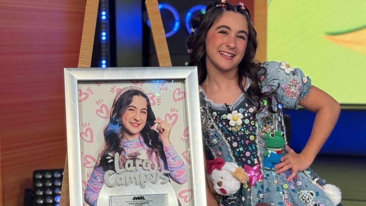 Lara Campos consigue certificación de diamante y platino con su tema “Rhenne”