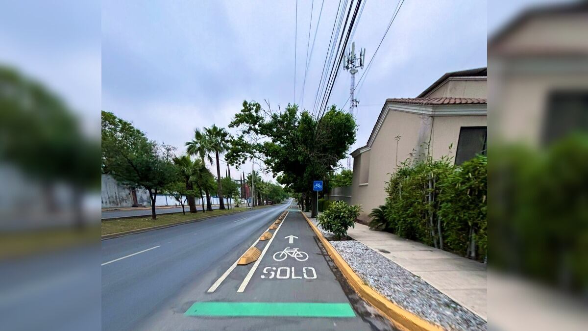 La ciclovía, destacó Treviño, no redujo ningún carril.