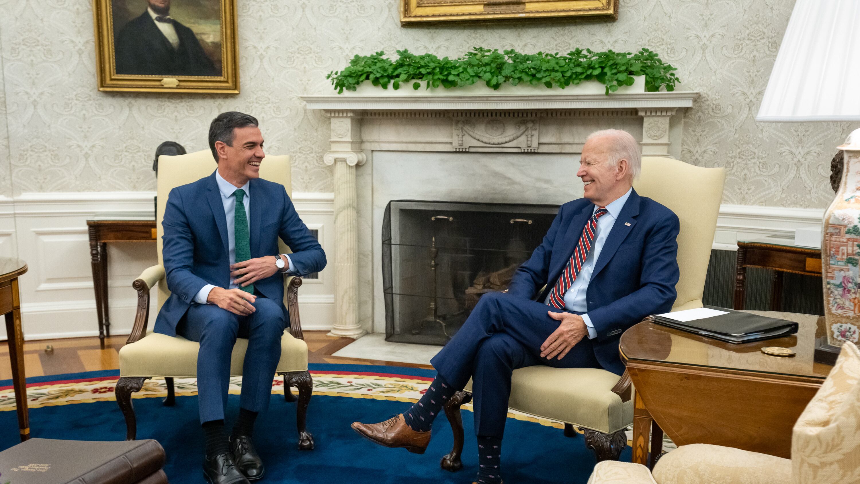 Presidentes de España y Eu se reúnen.