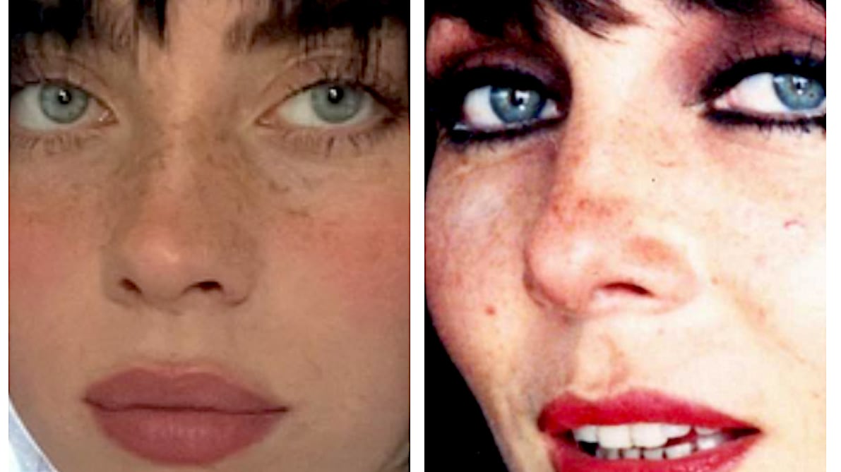 Los internautas comparan a la cantante con la actriz Verónica Castro.