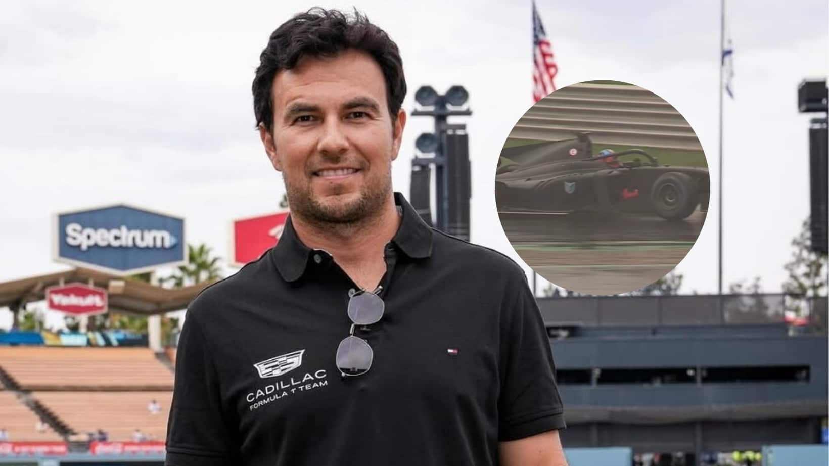 Checo Pérez ya corrió a borde de un F1.