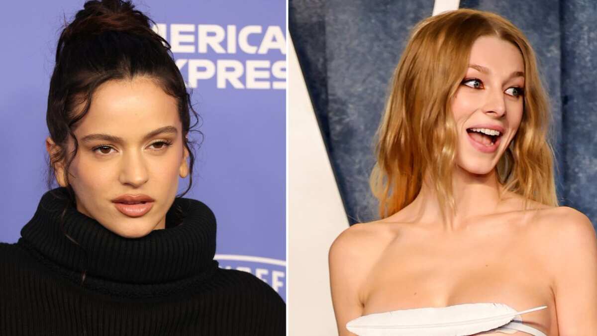 Rosalía y Hunter Schafer relación