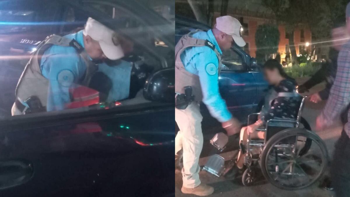 Mujer entra en labor de parto sobre Paseo de la Reforma.