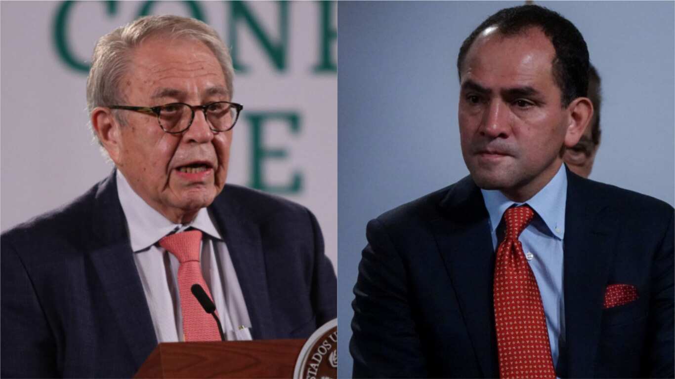 Jorge Alcocer y Arturo Herrera