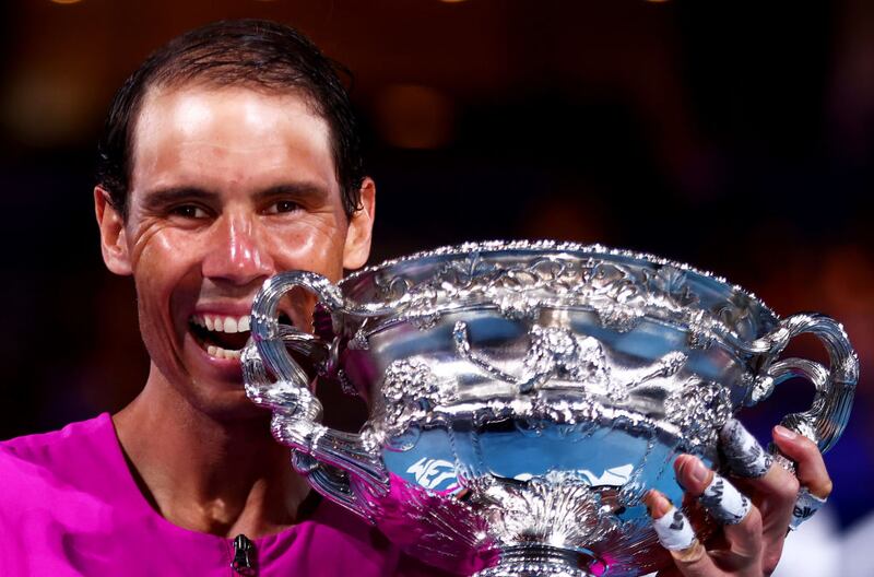 Rafael Nadal ganó el Abierto de Australia 2022