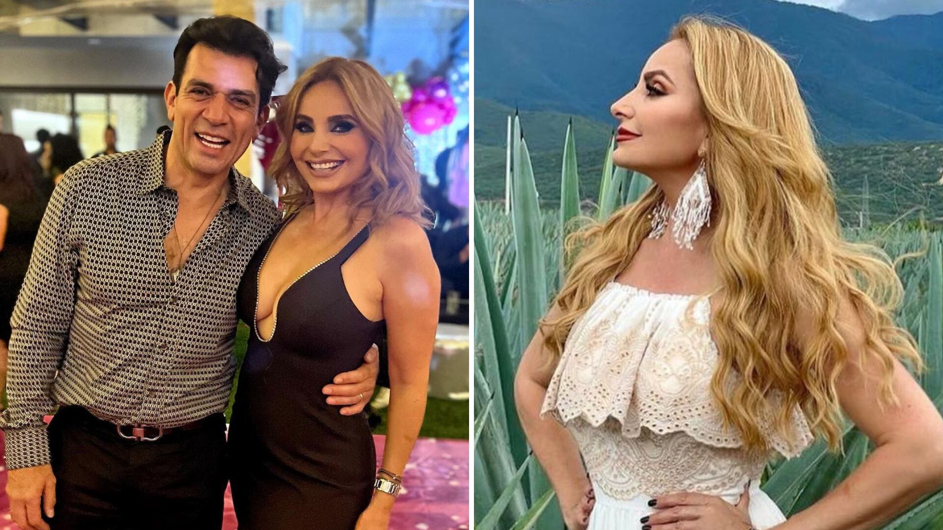 Elizabeth Álvarez y Jorge Salinas.