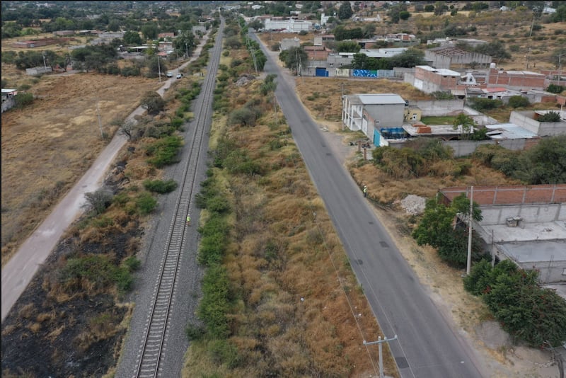 vías del ferrocarril