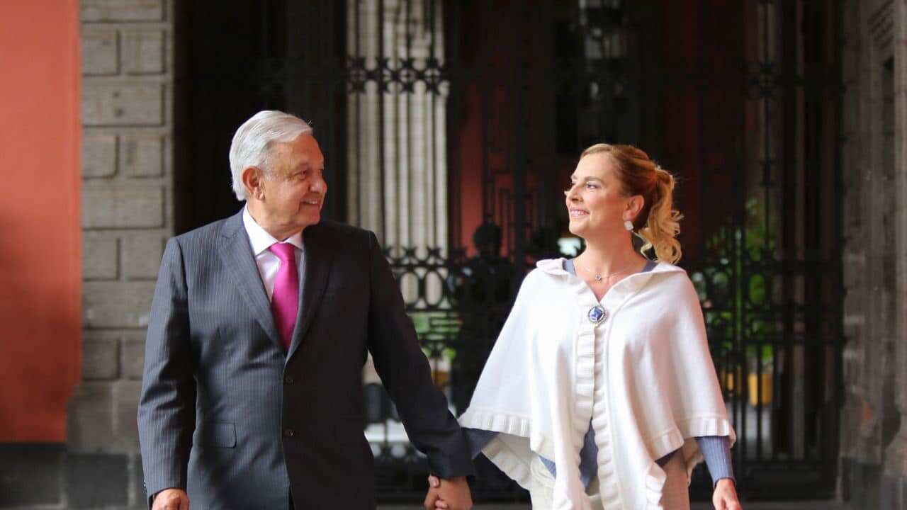 Beatriz Gutiérrez presentó a la pareja como "Los maléficos"