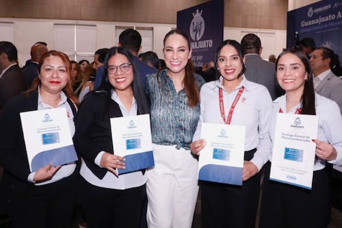 Entrega Guanajuato 860 microcredenciales para fortalecer empleabilidad