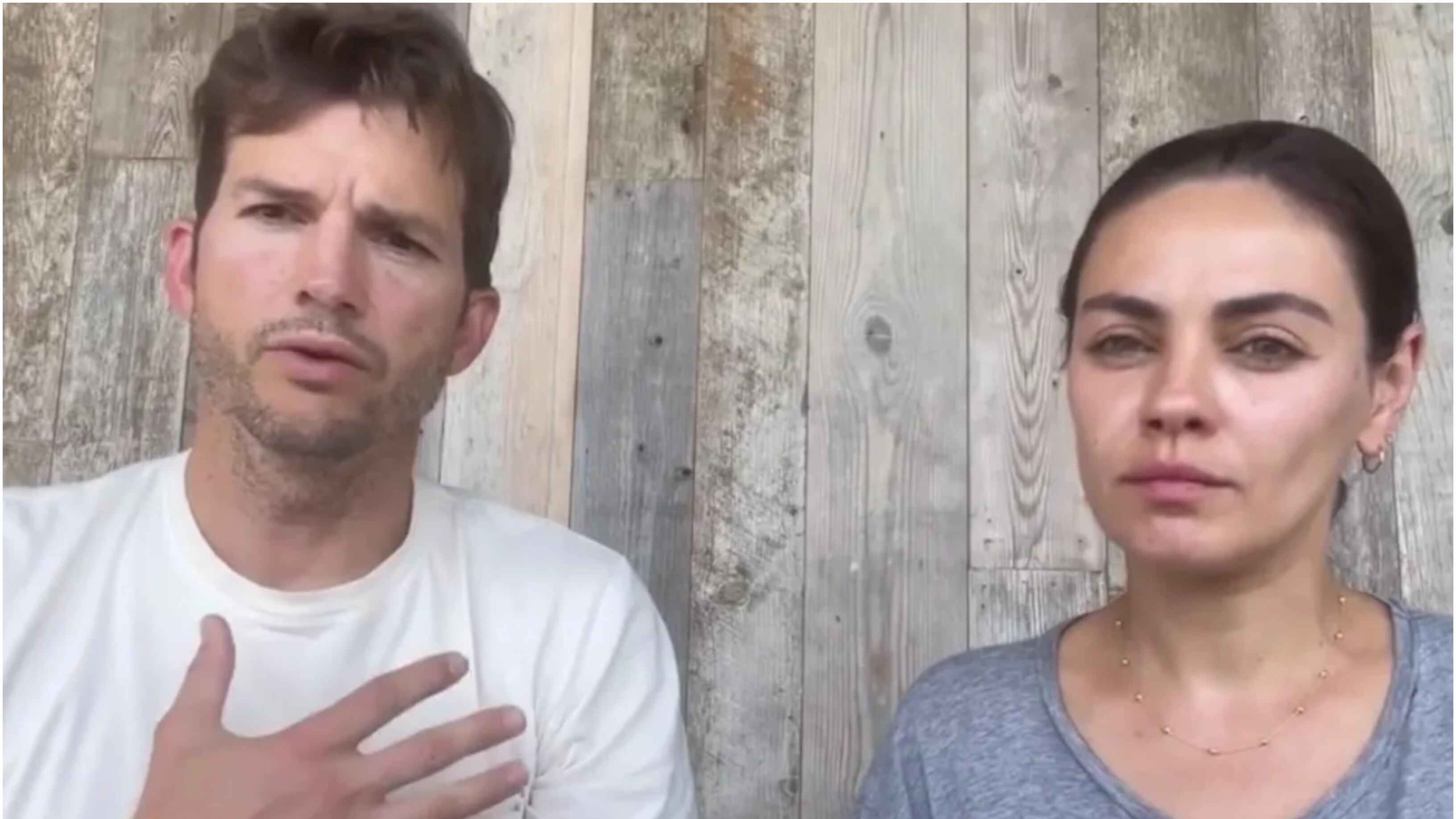 Ashton Kutcher y Mila Kunis