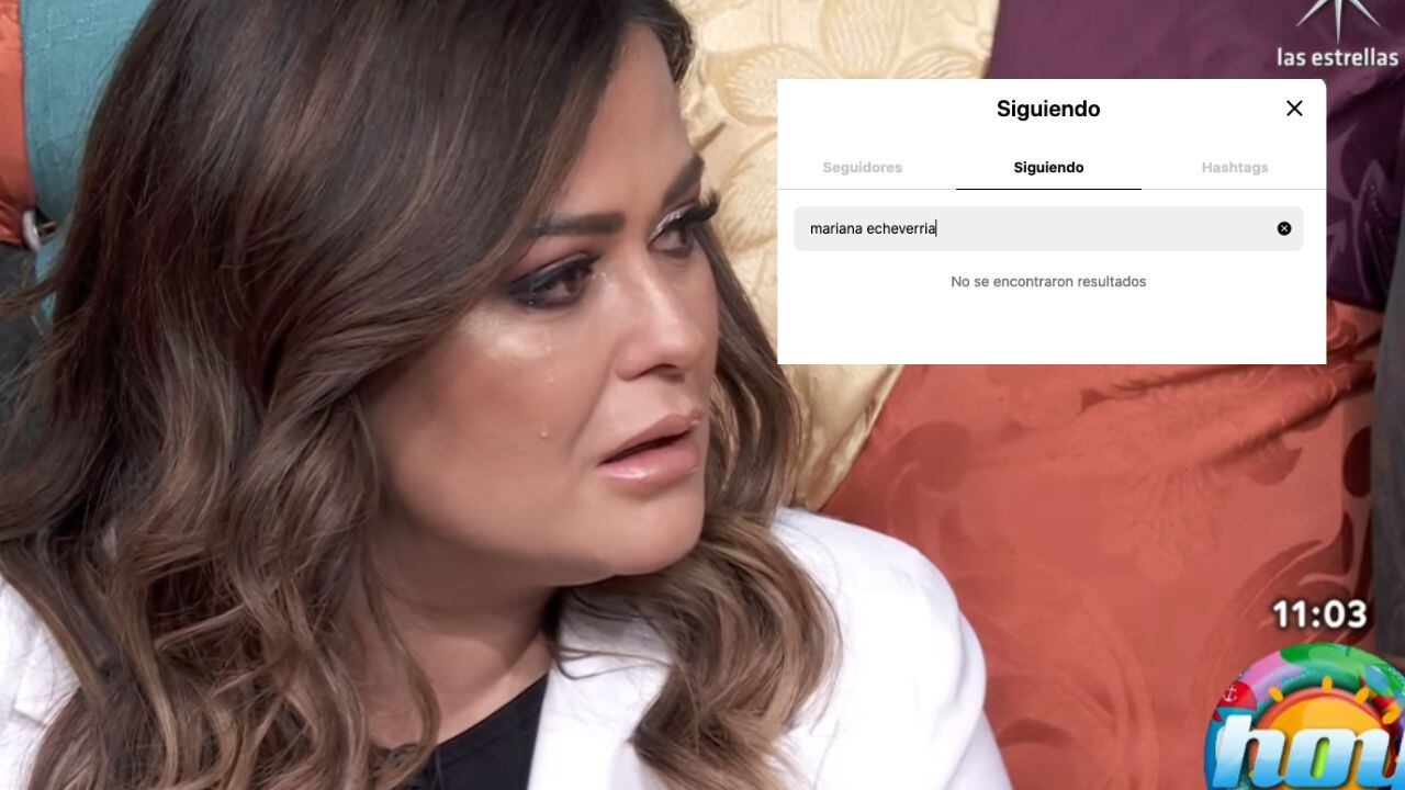 El programa matutino dejó de seguir a la conductora en Instagram.