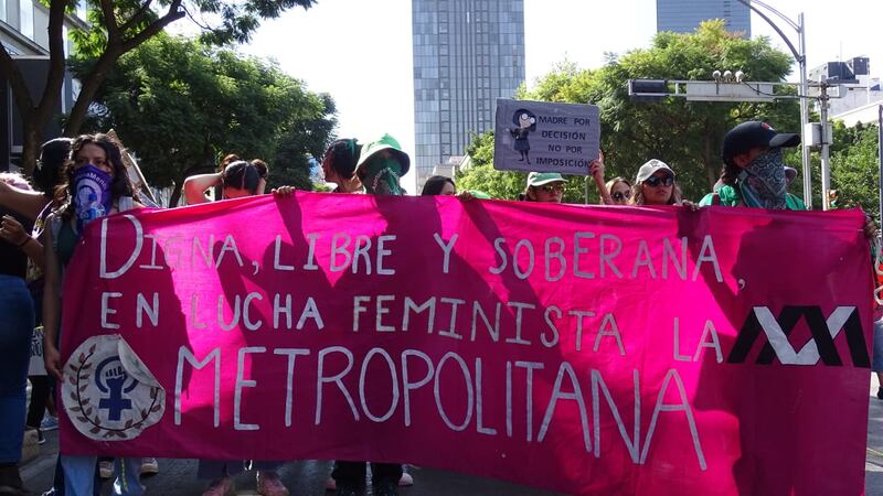 Marcha por la despenalización y legalización del aborto 28 de septiembre 2023