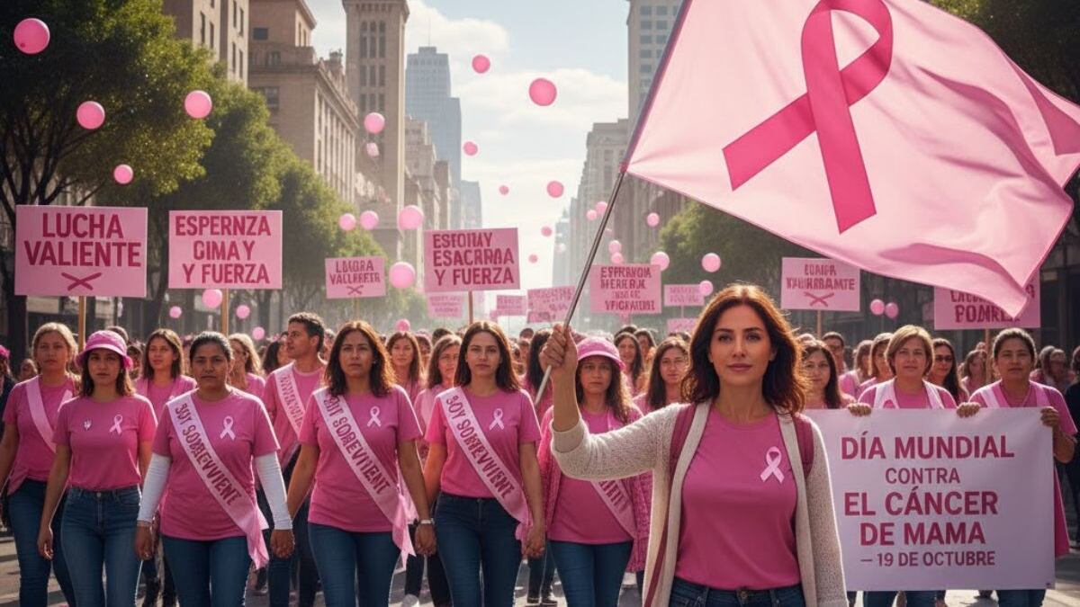 19 de octubre Día Mundial contra el Cáncer de Mama: ¿Por qué se conmemora? Síntomas y consejos