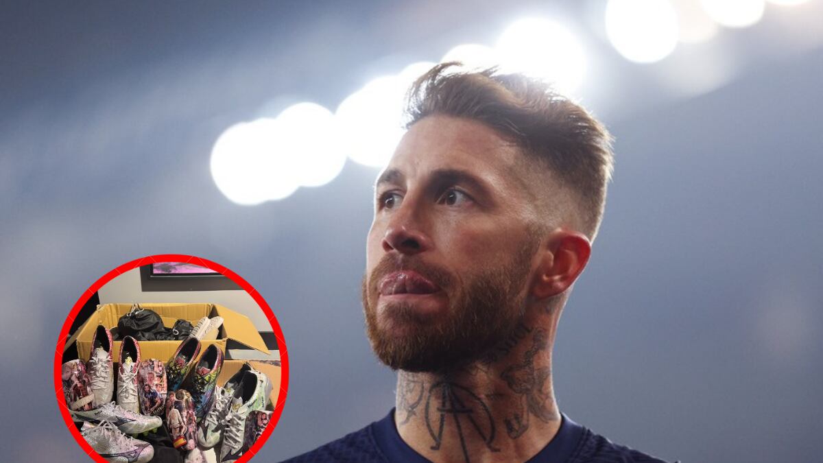 Sergio Ramos muestra mudanza para venir a México