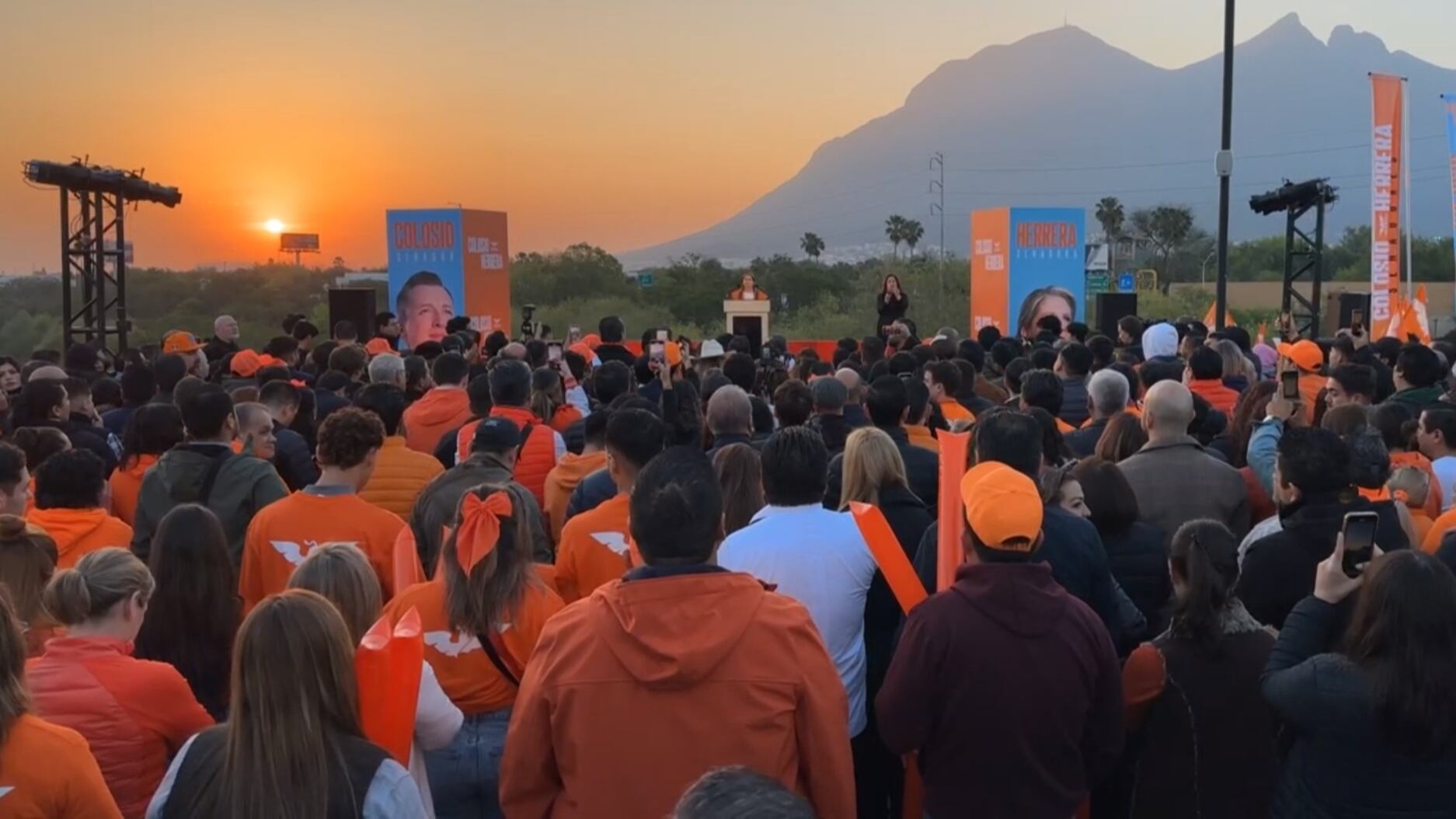 La fórmula emecista escogió el Puente Verde para arrancar campaña.