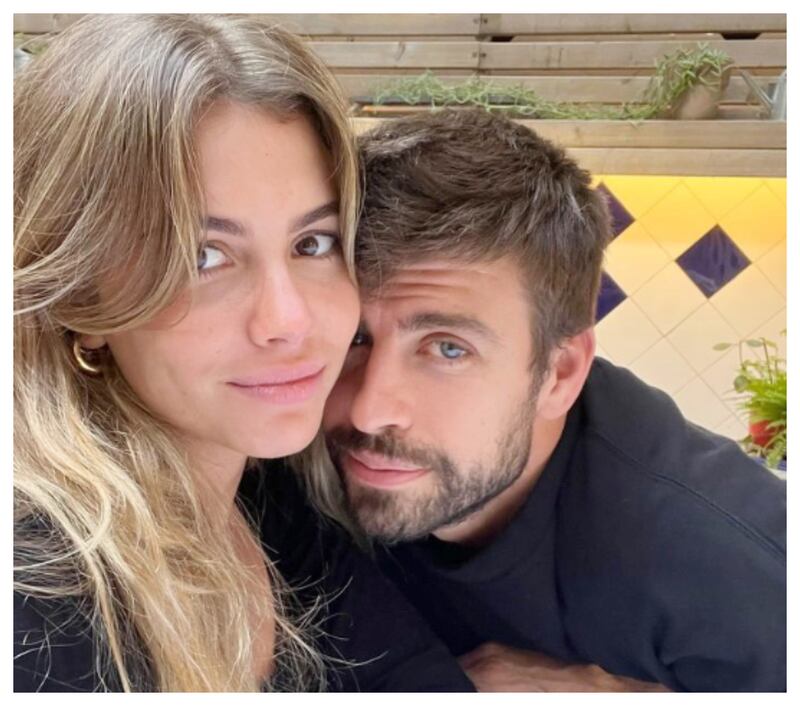 Gerard Piqué y Clara Chía