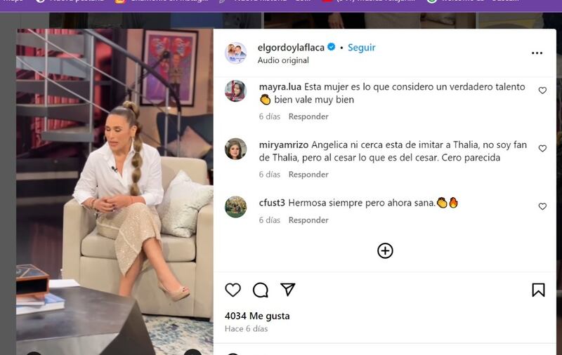 Angélica Vale. El Gordo y la Flaca