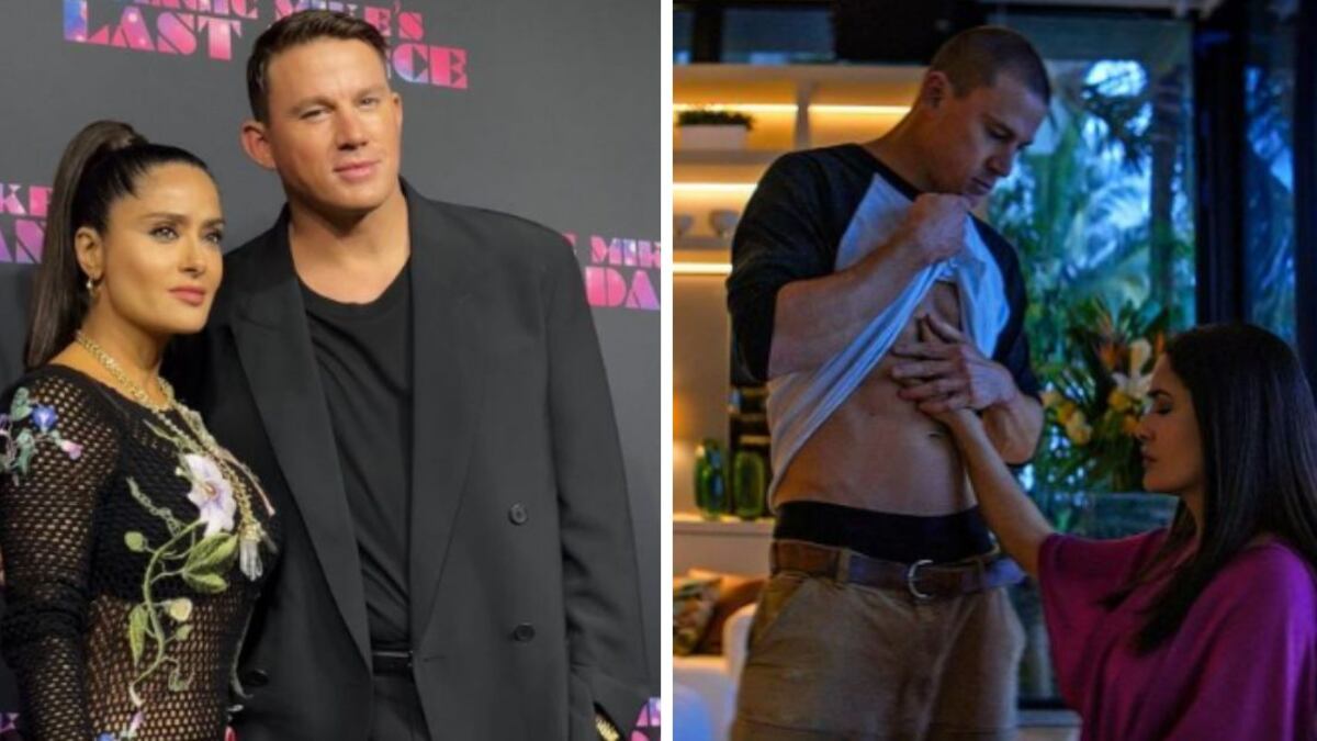 En Magic Mike’s Last Dance, Salma Hayek es Maxandra Mendoza y Channing Tatum es Mike Lance