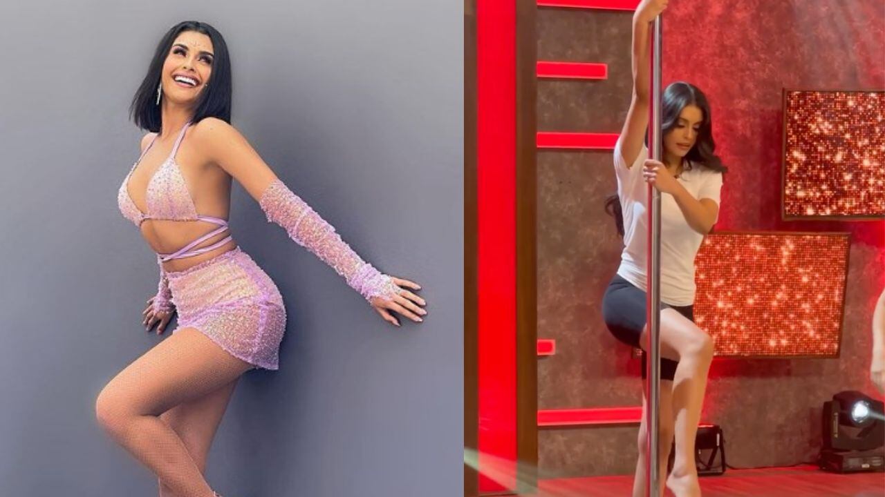Kristal Silva cautiva al público de ‘Venga la Alegría’ por bailar pole dance