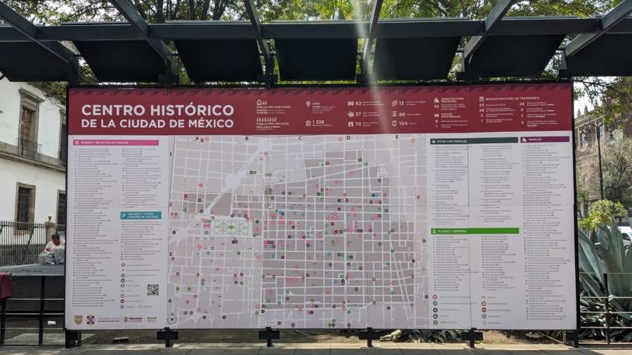 Mapa Centro Histórico