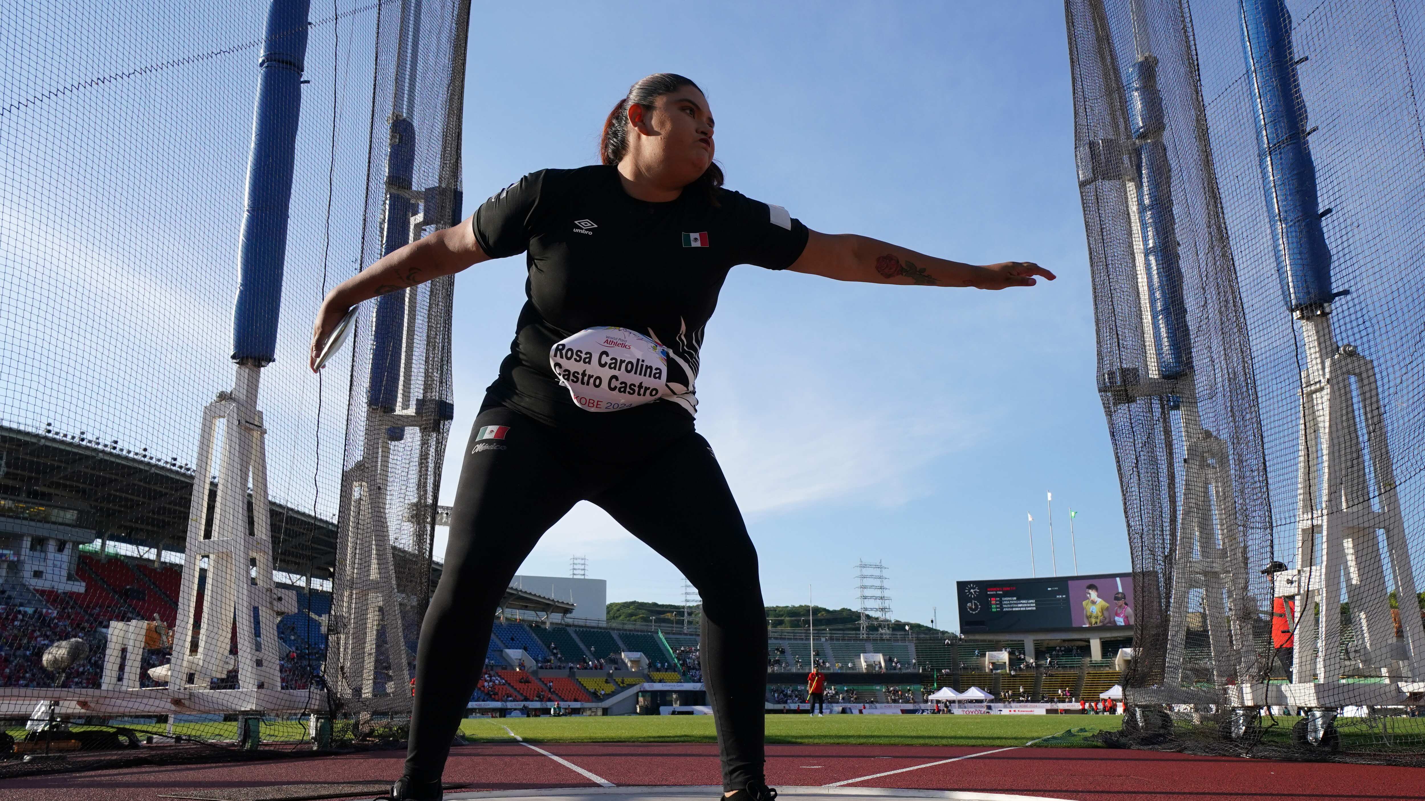Rosa Carolina Castro busca ganar su segunda medalla olímpica en Juegos Paralímpicos.
