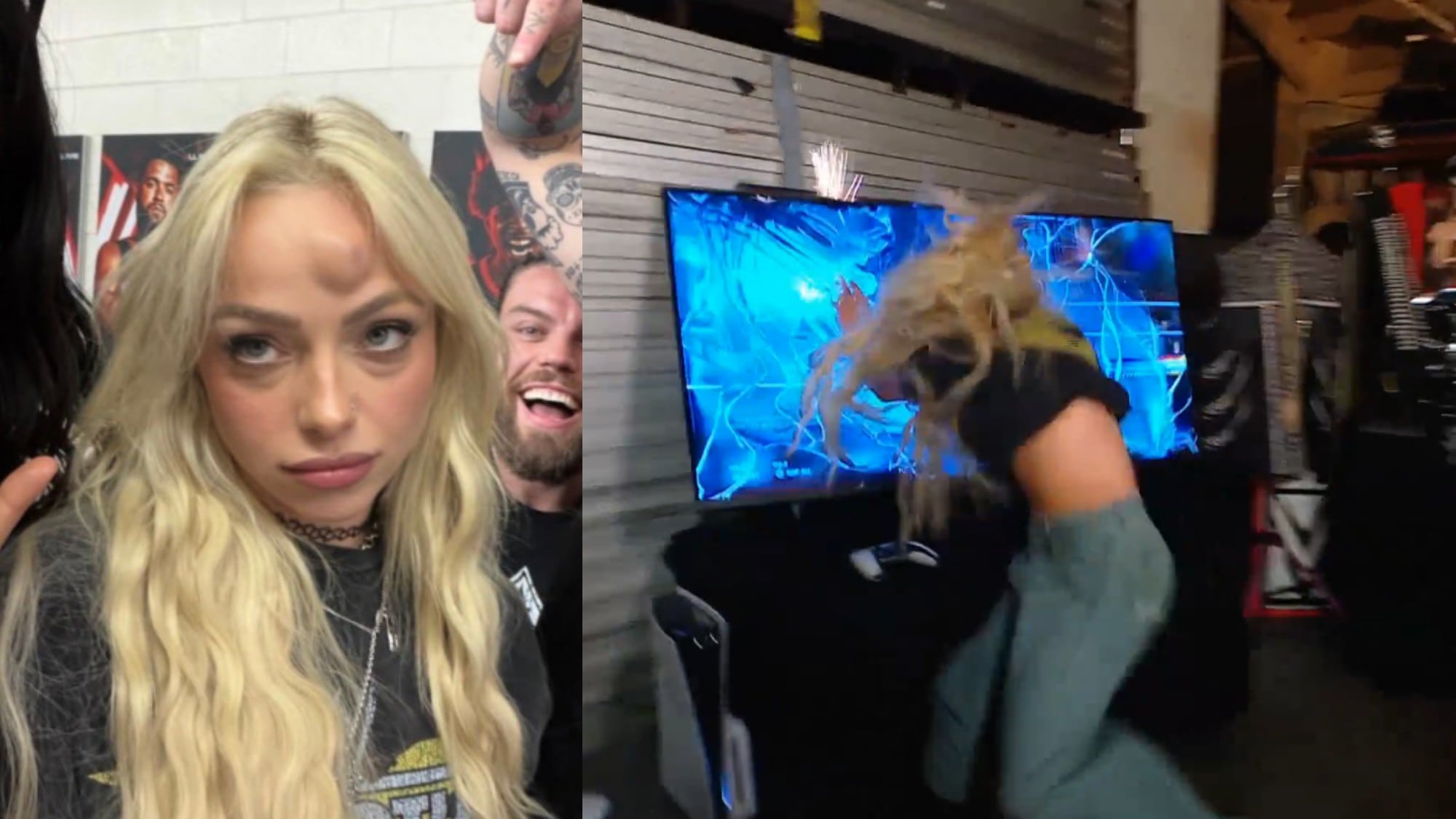 Liv Morgan y Stephanie Vaquer