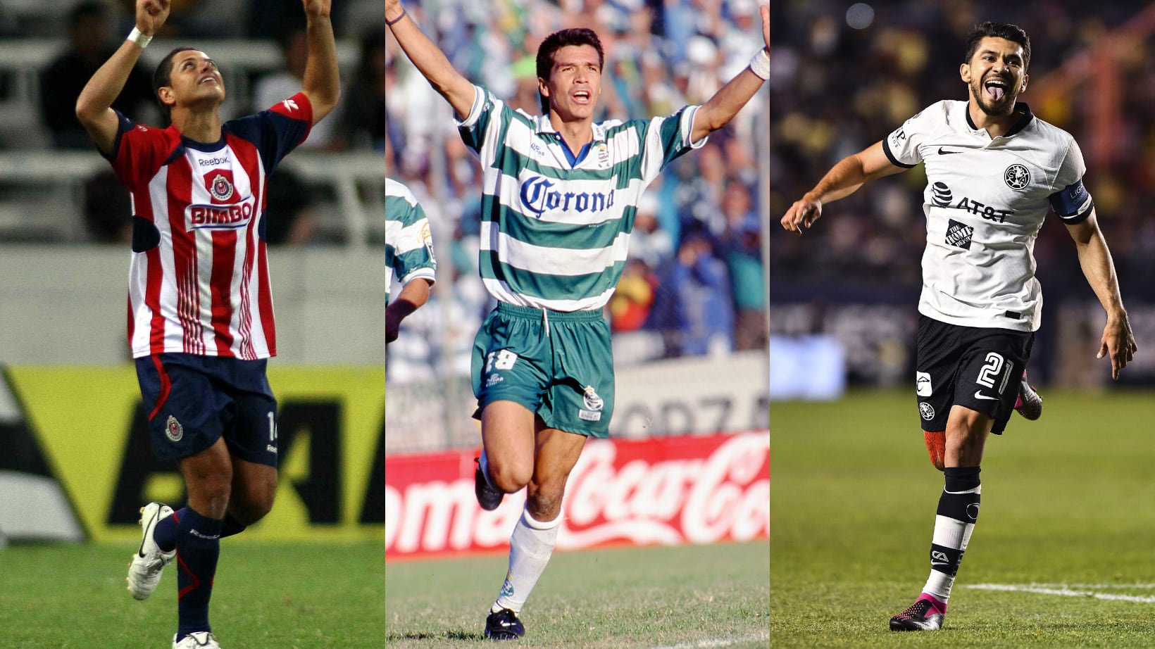 Chicharito Hernández, Jared Borgetti y Henry Martín son algunos de los mexicanos que han sido campeones de goleo en torneos cortos.