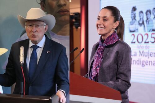 Hubo desencuentros con Ken Salazar, no tenía qué opinar sobre la reforma judicial: Sheinbaum