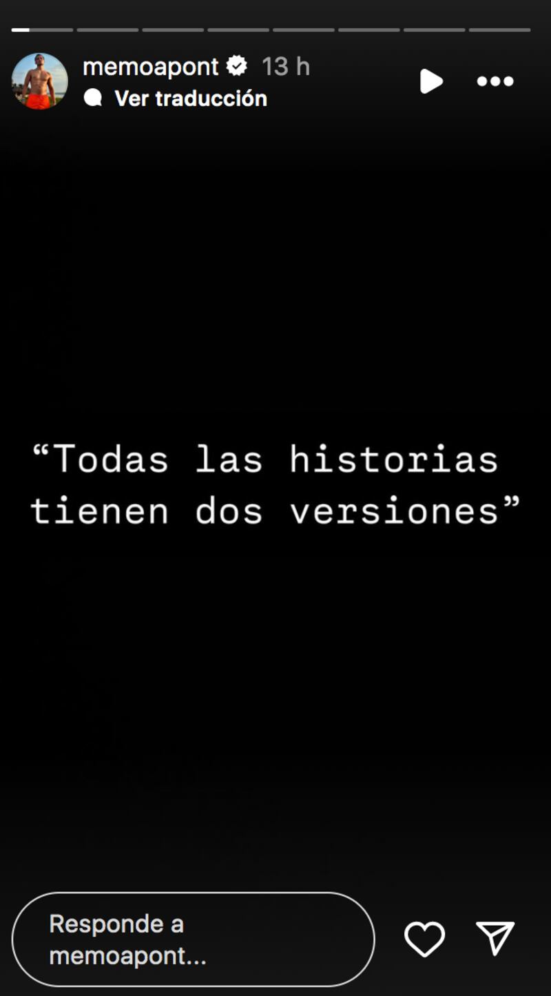 Memo Aponte en redes sociales
