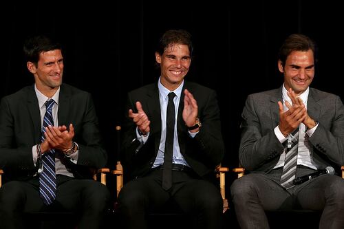 Nadal, Djokovic y Federer participarán en el Abierto de Madrid