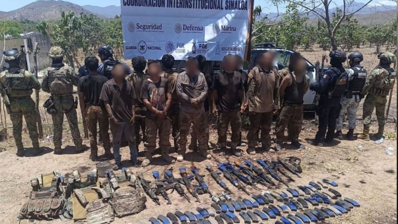 Caen 13 miembros de Los Chapitos en operativo de la Marina sobre la Tepic–Mazatlán
