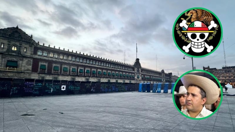 ¿Generación Z o justicia por Carlos Manzo? Blindan Palacio Nacional previo a marchas del 15 de noviembre