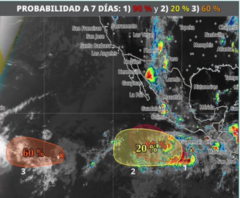 Conagua: formación de ciclones