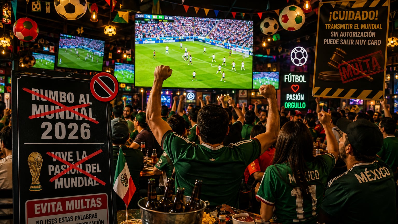 IMPI multará a negocios que se cuelguen del Mundial.