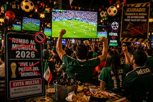 ¡Prohibido colgarse del Mundial! IMPI advierte a negocios con millonarias multas: esto debes evitar