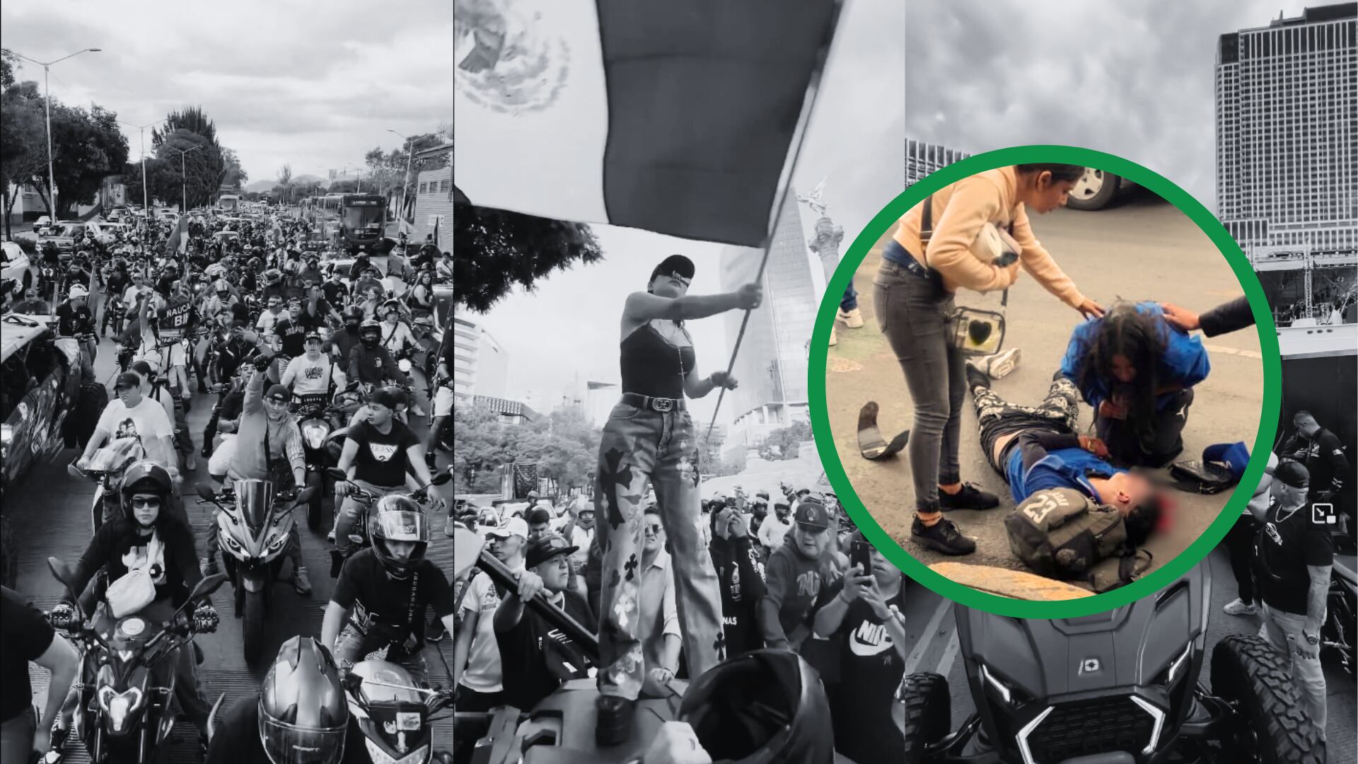 Emmanuel Blancas murió en el hospital Rubén Leñero tras ser arrollado en la rodada