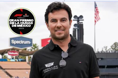 Checo Pérez aparece en el GP de México para dar un gran mensaje, esto fue lo que dijo