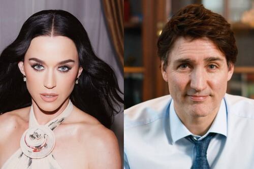 Katy Perry aviva rumores sobre su supuesto romance con Justin Trudeau