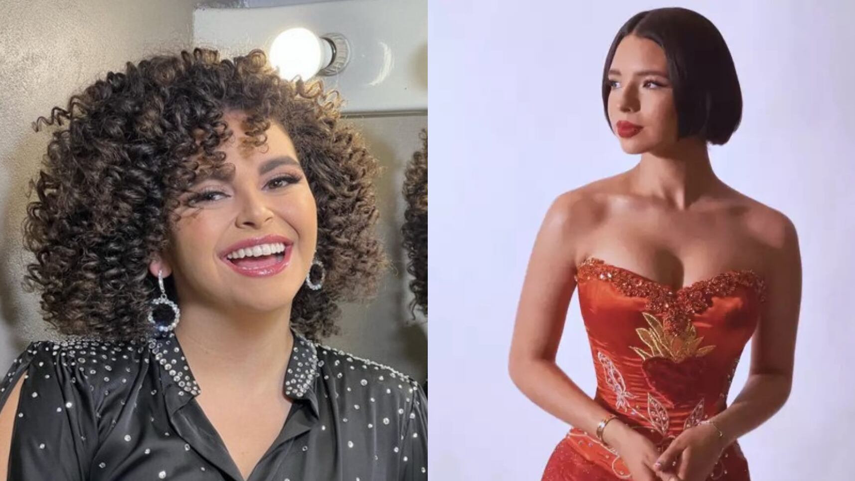 Lucero Mijares y Ángela Aguilar