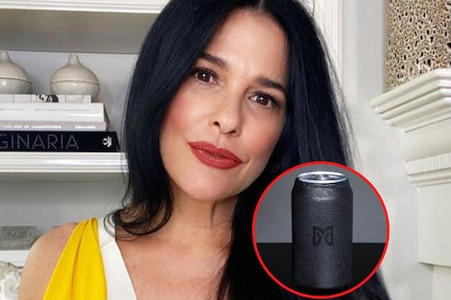 Martha Debayle pondrá a la venta calcetín para cubrir latas de refresco