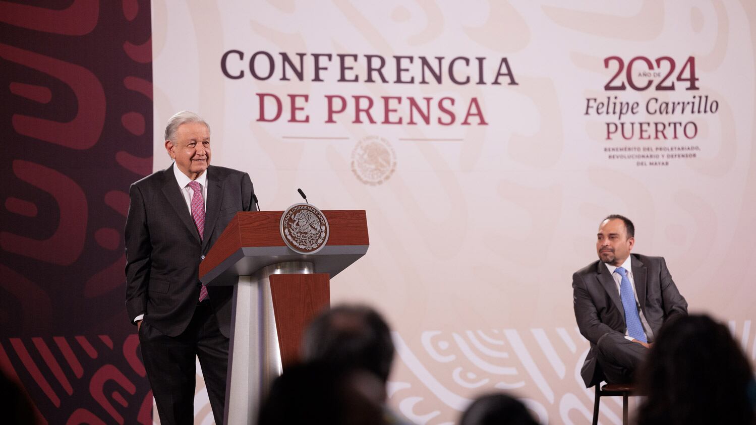 Andrés Manuel López Obrador, presidente de México, reconoció a Pablo Lemus como gobernador. Foto: Prensa Gobierno de México.