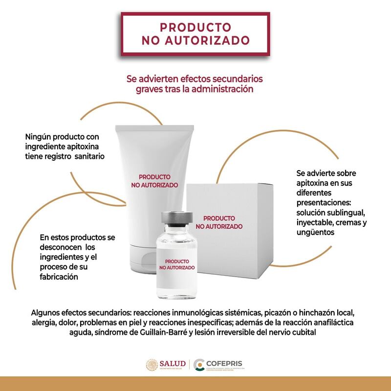 Cofepris alerta por venta de productos con apitoxina