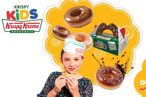 Krispy Kreme. Te regalamos un kit para festejar el Día del niño