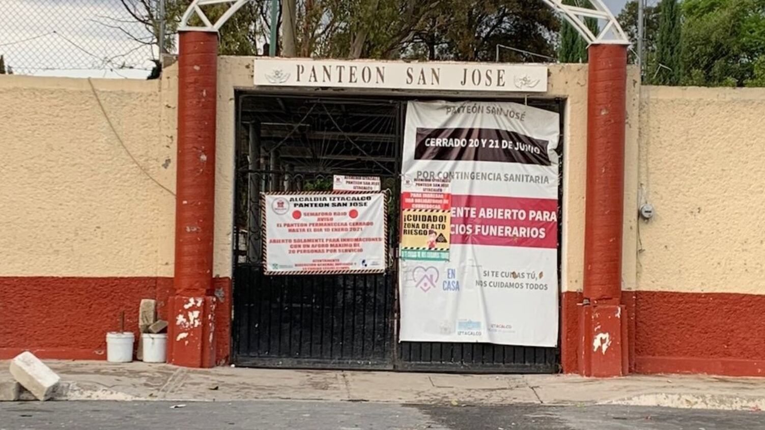 Panteón San José en Iztacalco