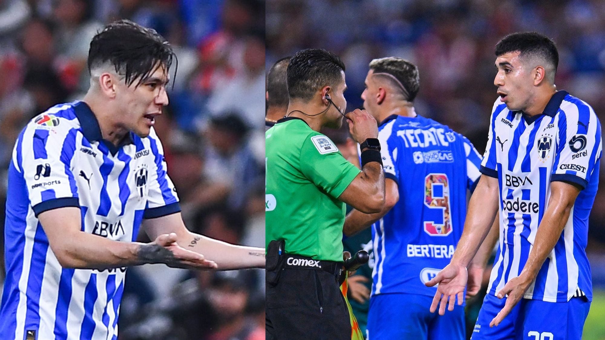 Rayados Gerardo Arteaga y Jorge Rodríguez