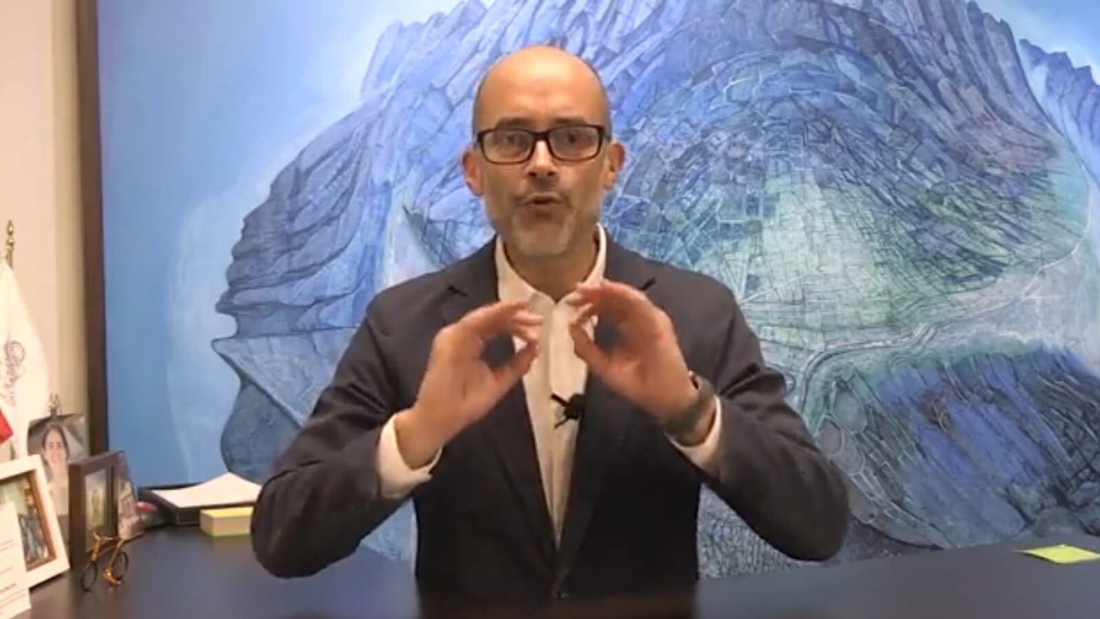 Treviño pidió tranquilidad a los ciudadanos y que reporten cualquier hecho sospechoso.