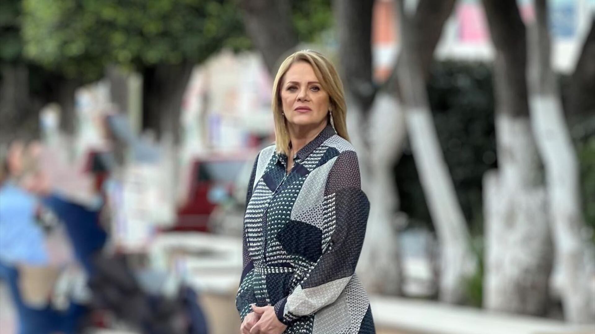 La actriz reportó la cuenta.